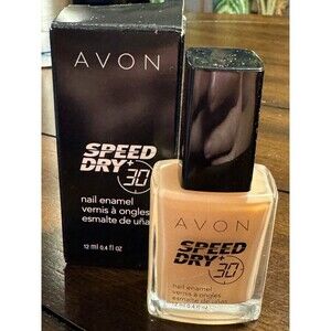 NEW Avon Speed Dry On the Go Pink 30 Seconds Nail Polish .4 fl oz